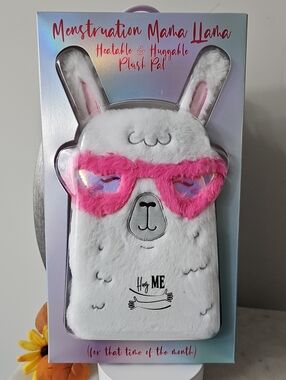 Menstruation Mama Llama Heatable & Huggable Plush Pal